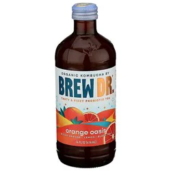 Brew Doctor Orange Oasis Kombucha - 14 Fl. Oz.