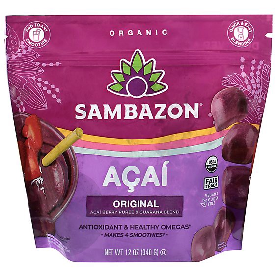 slide 1 of 1, Sambazon Acai Berry Globes, 12 Oz, 9-Pk - 12 Oz, 12 oz
