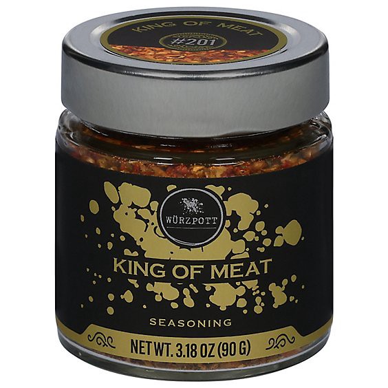 slide 1 of 1, Wurzpott Seasonings King Of Meat - 3.18 Oz, 3.18 oz