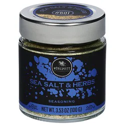 Wurzpott Seasoning Sea Salt Herbs - 3.53 Oz
