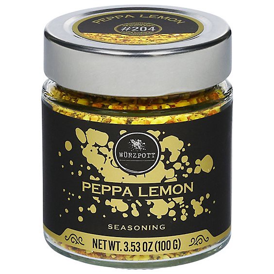 slide 1 of 1, Wurzpott Seasonings Peppa Lemon - 3.53 Oz, 3.53 oz