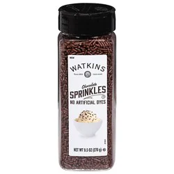 Watkins Sprinkles Chocolate - 9.5 Oz