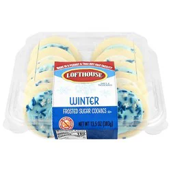 Lofthouse Frosted Snowflake Sugar Cookies - 13.5 Oz