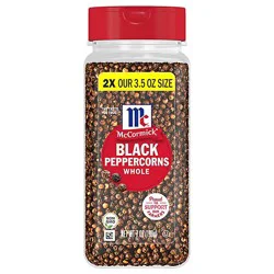 Mccormick Pepper Black Whole 7 Oz - 7 Oz