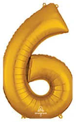 Mylar 6 Balloon - Each