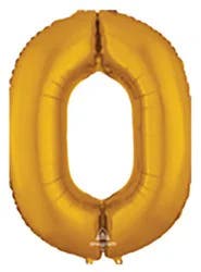 Mylar 0 Balloon - Each
