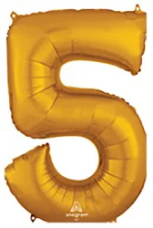 Mylar 5 Balloon - Each