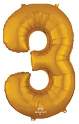 Mylar 3 Balloon - Each