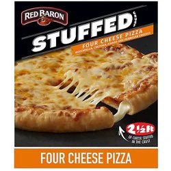 Red Baron Four Cheese Stuffed Crust Frozen Pizza, 22.74 Oz - 22.75oz