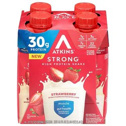 Atkins Strong Rtd Strawberry - 4-11 Fz