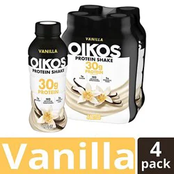 Oikos Rtd Protein Shakes Vanilla - 4-12 Fz