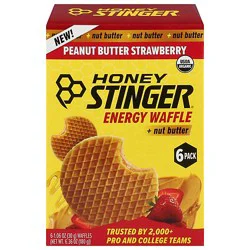 Honey Stinger Pb Strawberry Waffle 6-1.06 Oz - 6-1.06 Oz