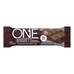 One Hersheys Double Chocolate Protein Bar 2.12oz - 2.12 Oz