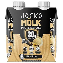 Jocko Molk Vanilla Protein Shake - 4-11fz