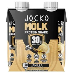 Jocko Molk Vanilla Protein Shake - 4-11fz