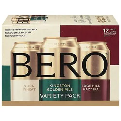 Bero Variety Pack Non Alcoholic Brew 12-12 Fl Oz In Cans - 12-12fz