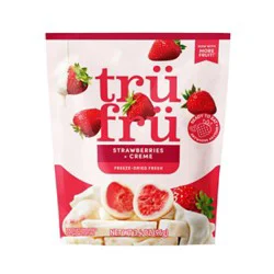 Tru Fru Freeze Dried Strawberries & Crème - 3.4 Oz