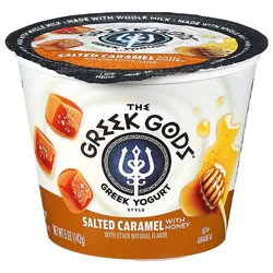 Greek God Greek Yogurt Salted Caramel 5 Oz - 5 Oz