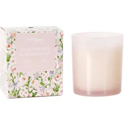 Overjoyed Boutique Floral Boxed Candle Elderberry & Bergamot - Ea