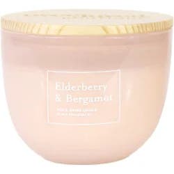 Overjoyed Boutique Rounded Candle Elderberry & Bergamot - Each