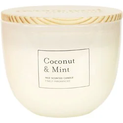 Overjoyed Boutique Rounded Candle Coconut & Mint - Each
