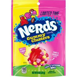 Nerds Cherry Lemonade Blitz Gummy Clusters Candy - 8 Oz