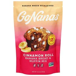 Gonanas Cinnamon Roll Banana Bread Mix - 12.2 Oz