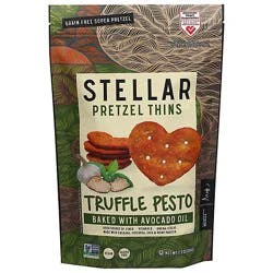 Stellar Pretzel Thins Truffle Pesto 7.2oz - 7.2 Oz