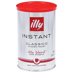 Illycaffe Coffee Instant Classico - 3.30 Oz