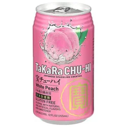 Takara Chu-Hi Cktl Peach Can Wine - 355 Ml