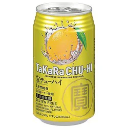 Takara Chu-Hi Cktl Lemon Can Wine - 355 Ml