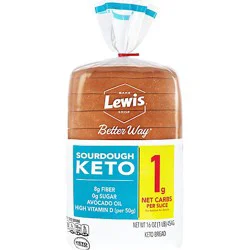 Lewis Bake Shop Better Way Keto Sourdough Bread - 16 Oz