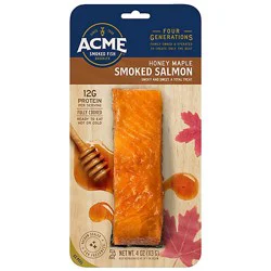 Acme Honey Maple Smoked Salmon 4 Oz - 4 Oz