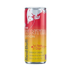 Red Bull Winter Edition Energy Drink Fuji Apple & Ginger - 8.4 Oz