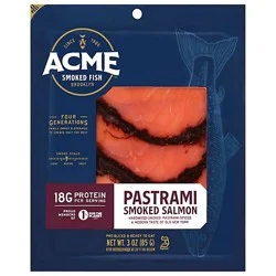 Acme Smoked Pastrami Spiced Salmon 3 Oz - 3 Oz