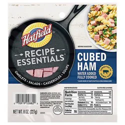 Hatfield Cubed Cooked Ham - 8 Oz