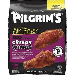 Pilgrim's Air Fryer Bbq Crispy Wings - 19.2 Oz