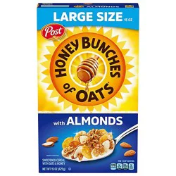 Post Honey Bunches Of Oats Almond - 15 Oz