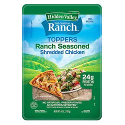 Hidden Valley Ranch Seasoned Shredded Chicken 6 Oz - 6 Oz