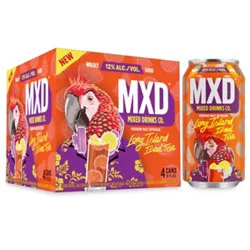 Mxd Long Island Iced Tea - 4-12 Fz