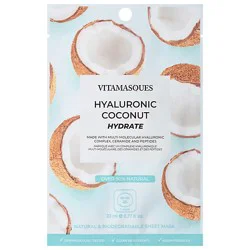 Vitamasques Hyaluronic Coconut Sheet Mask - Ea