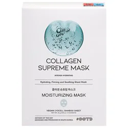 Ootd Collagen Supreme Mask Box-0.88 Oz 10 Sheets - 10 Ct