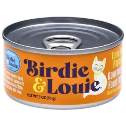 Birdie And Louie Food Wet Cat Tuna Papaya - 3 Oz