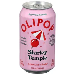 Olipop Shirley Temple Sparkling Tonic - 12 Fz