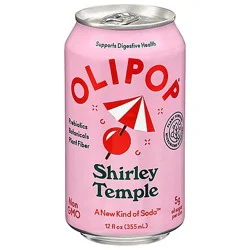 Olipop Shirley Temple Sparkling Tonic - 12 Fz