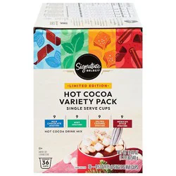 Signature Select Hot Cocoa Pods Variety Pack 36 Ct - 36 Ct