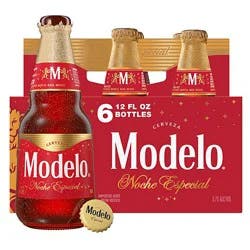 Modelo Noche Especial Mexican Lager Beer 6-12 Fl Oz In Bottles - 6-12 Fz