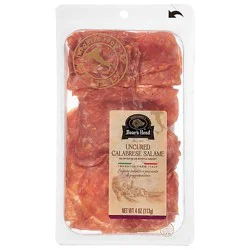Boars Head Charcuterie Calabrese Salami Tray - 4 Oz