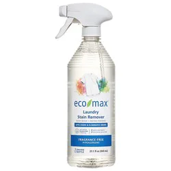 Eco Max Laundry Stain Remover Fragrance Free - 27.1 Fz