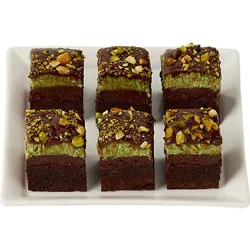 Dubai Chocolate Brownies 6 Count - Ea